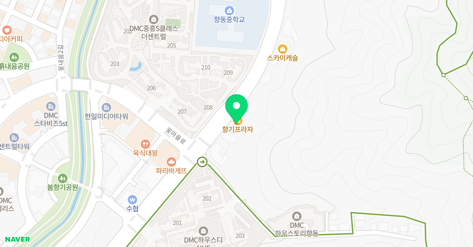 연세프라임 수학학원 위치