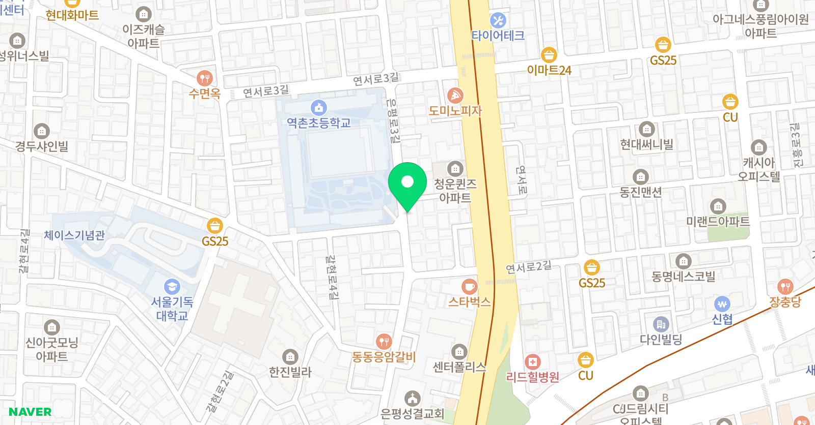 뉴뮤직트리 음악교습소 위치
