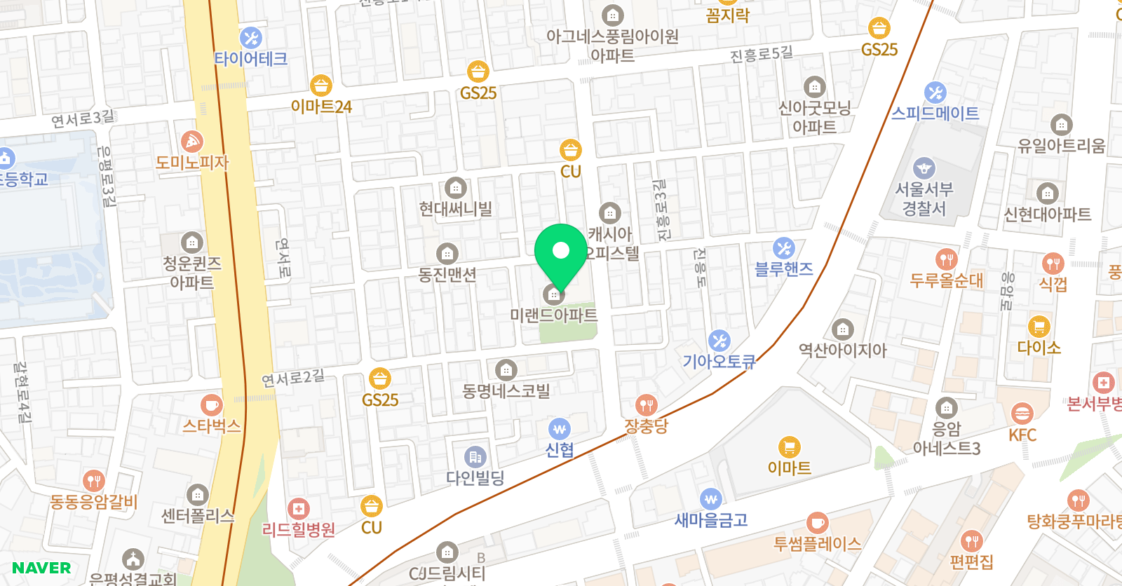 엘아트 미술학원 위치