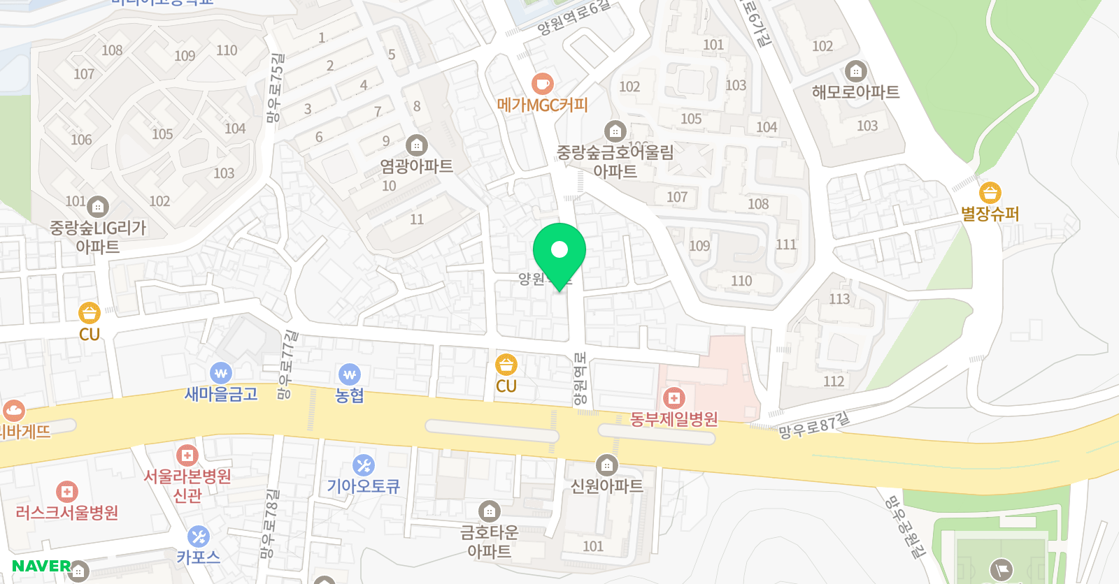 삼성 영어 동원초교실 위치