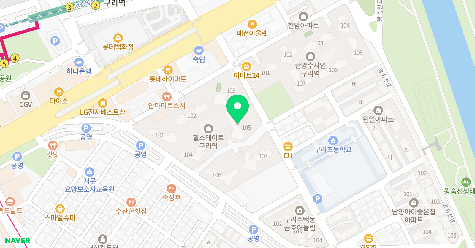 수학 위치