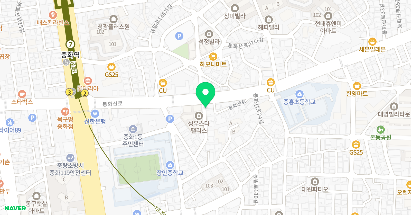 매쓰핏 수학학원 위치