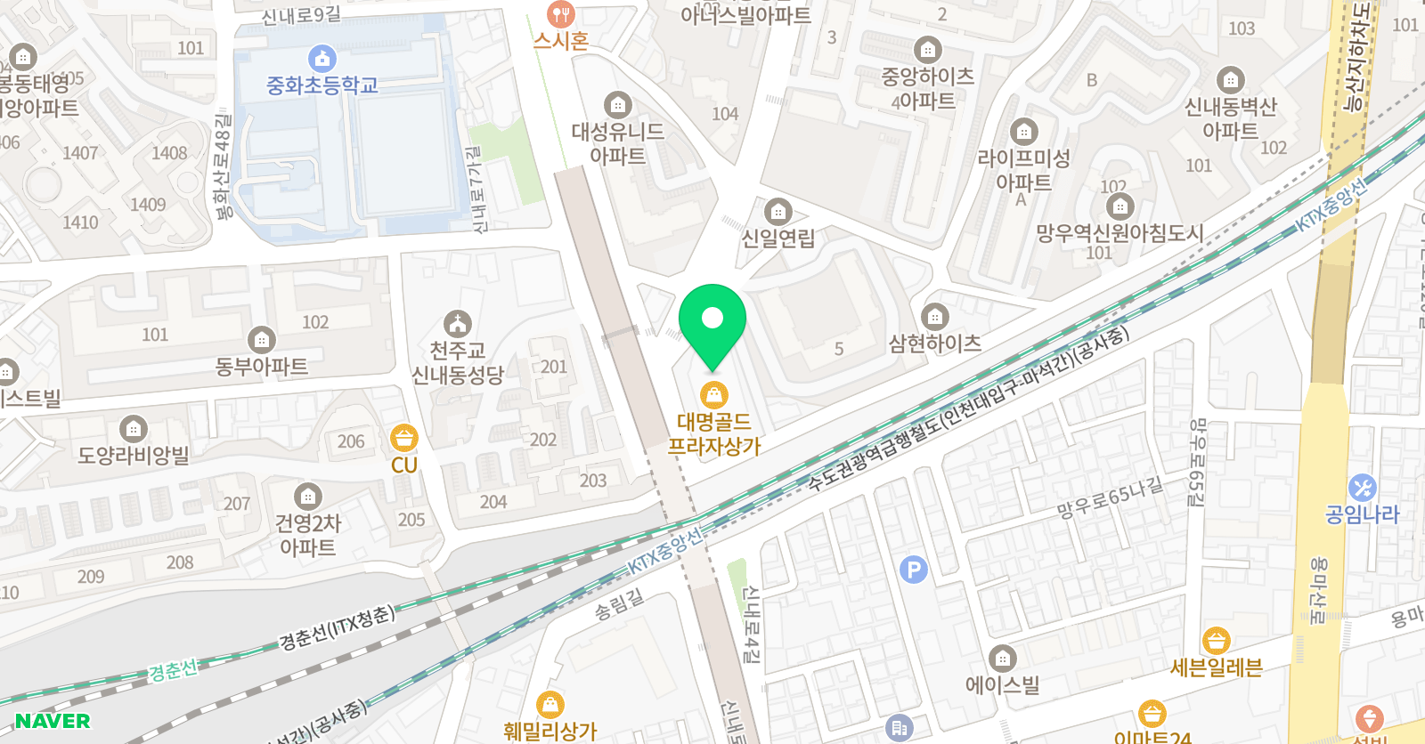 하브엘 음악학원 위치
