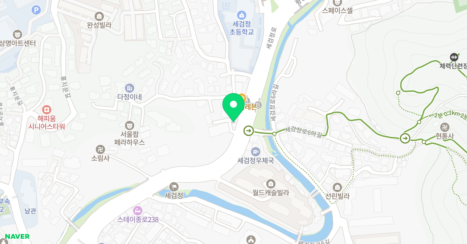 해법 독서논술 세검정교습소 위치