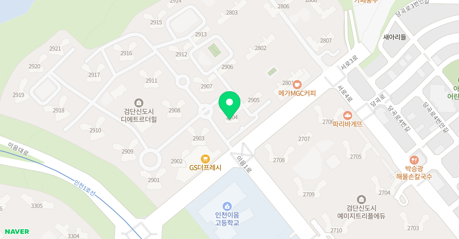 수학솔루션 위치