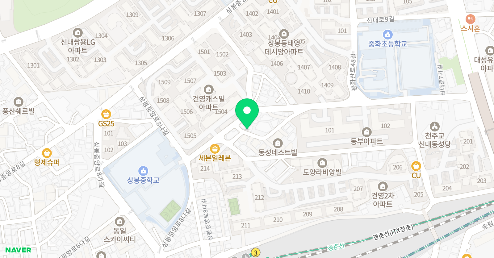 다인 국어교습소 위치
