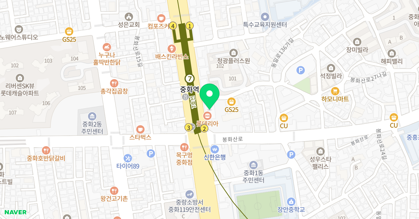 더엘리트 학원 위치