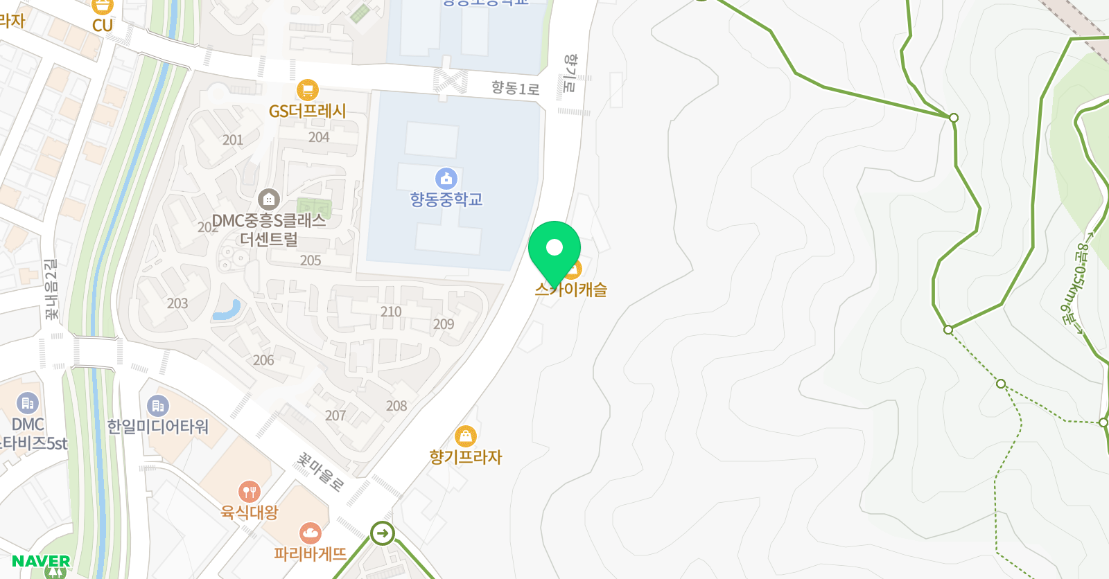 아이스피크 영어학원 위치