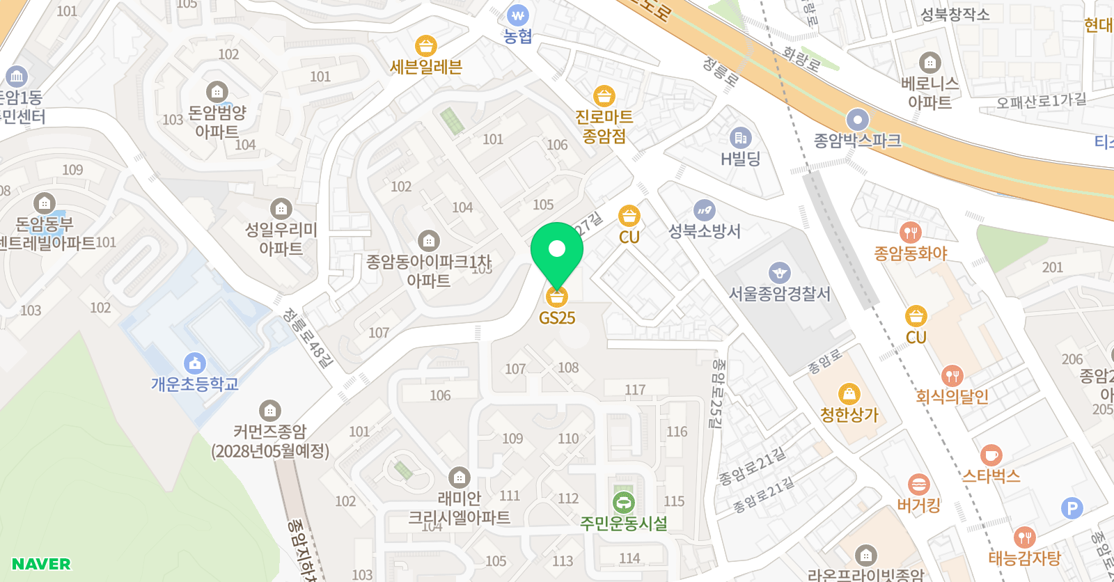 경희 KM 음악학원 위치