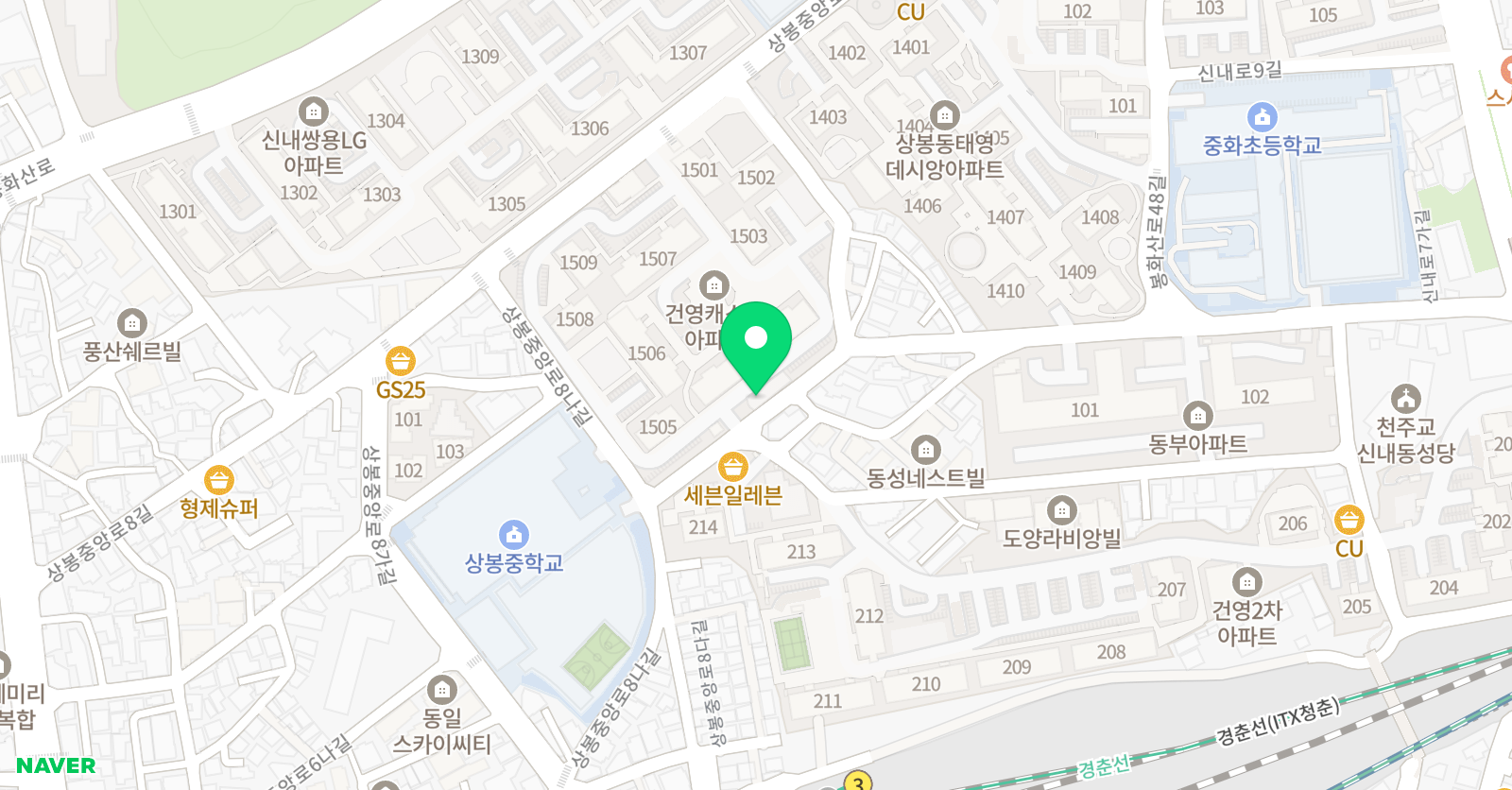건영 MBA 태권도 위치