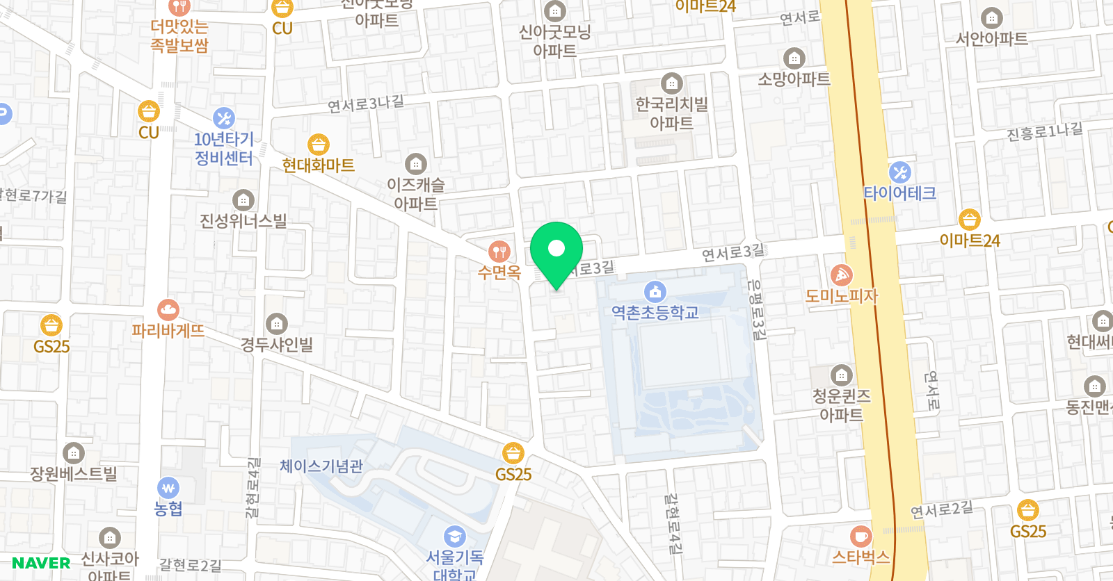 클랑 음악학원 위치
