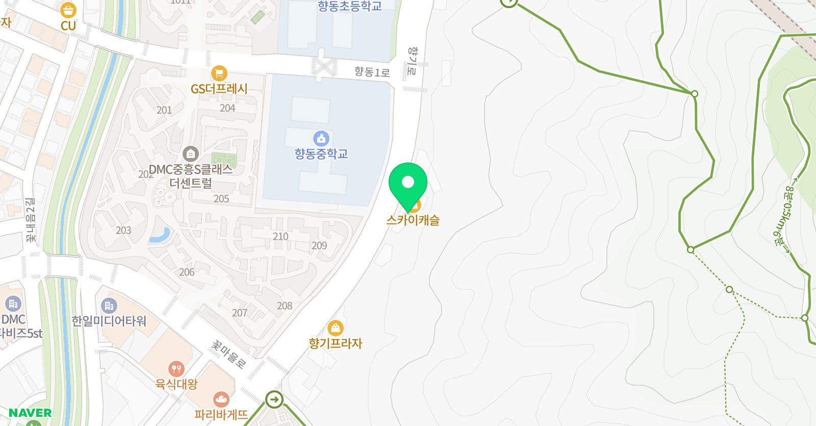 비엘 발레학원 2호점 위치