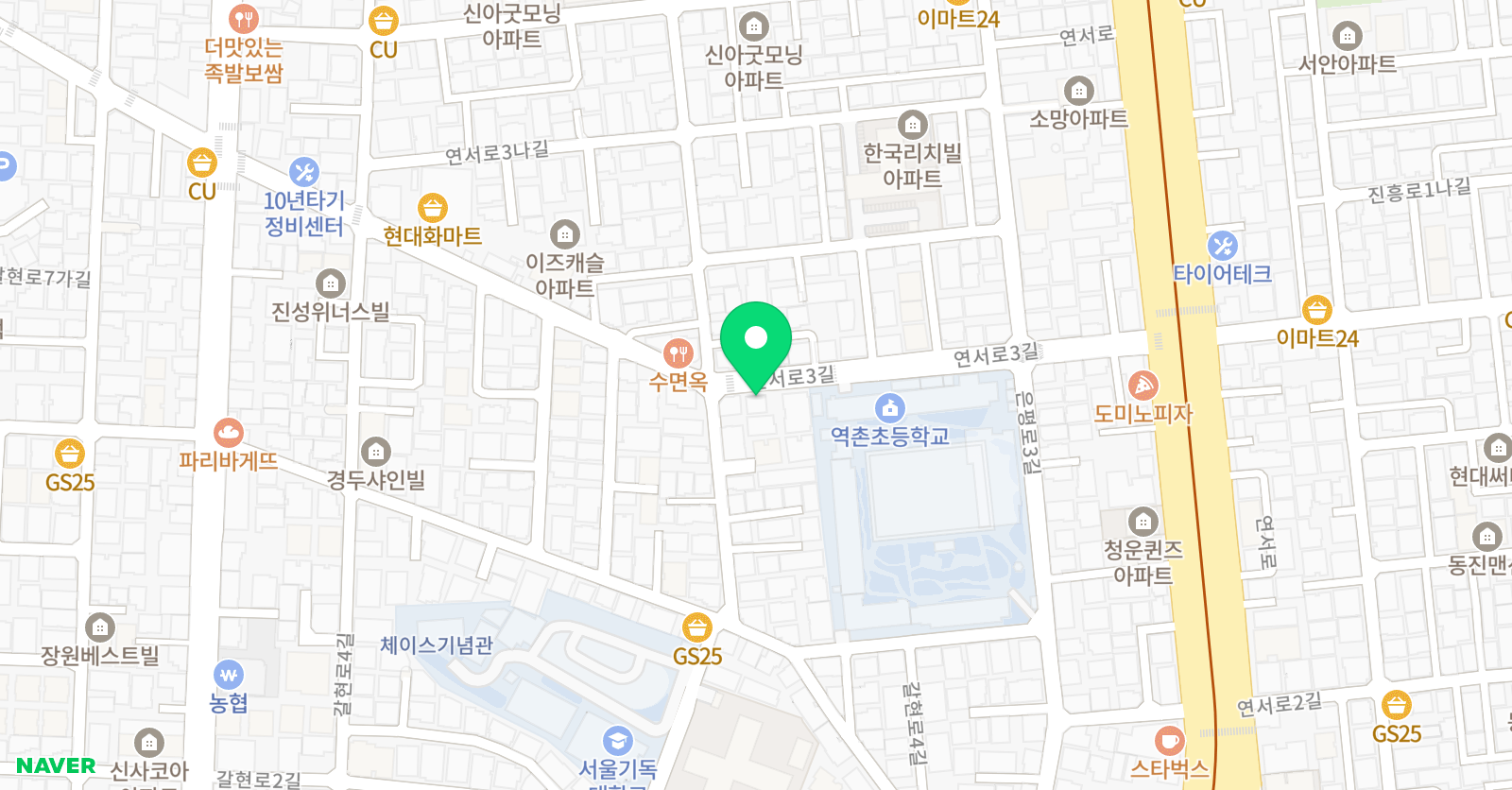 곰솜 미술교습소 위치