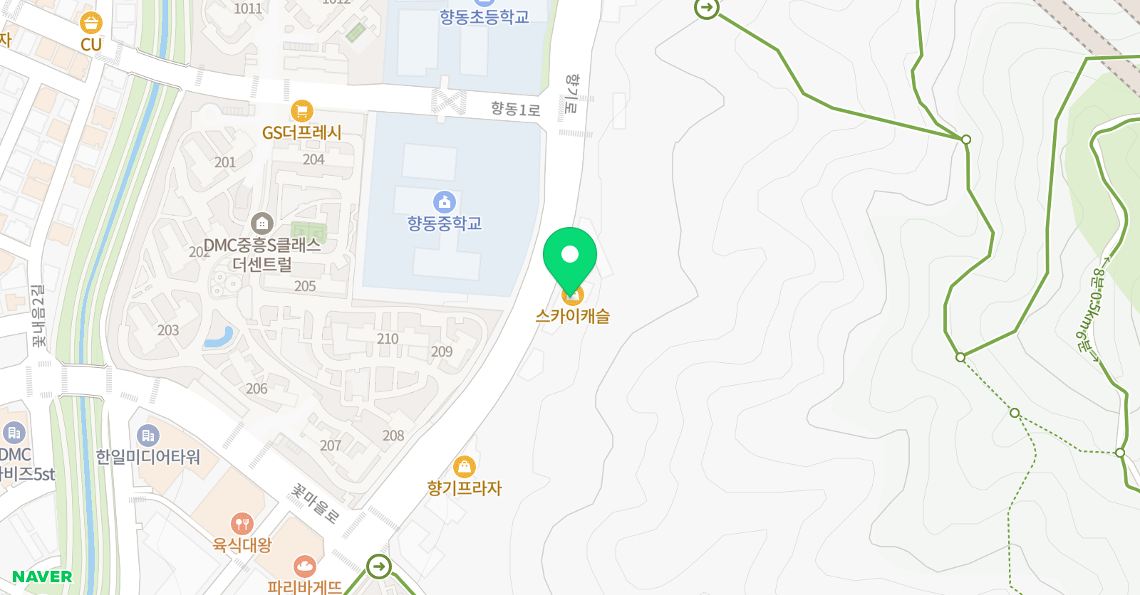 지혜의숲 미술학원 위치