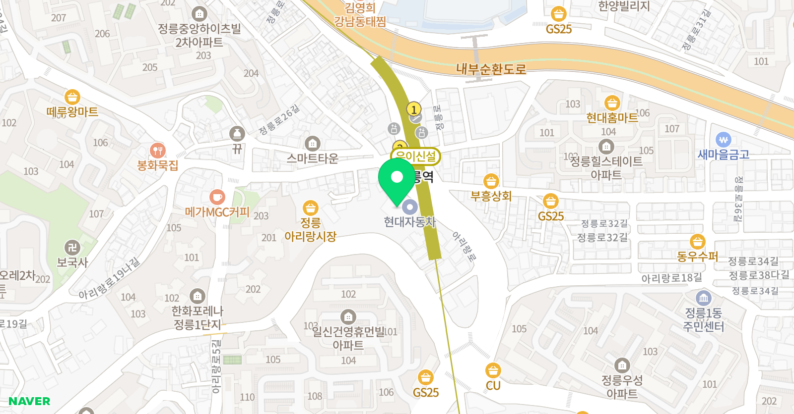 라인업 스포츠 위치