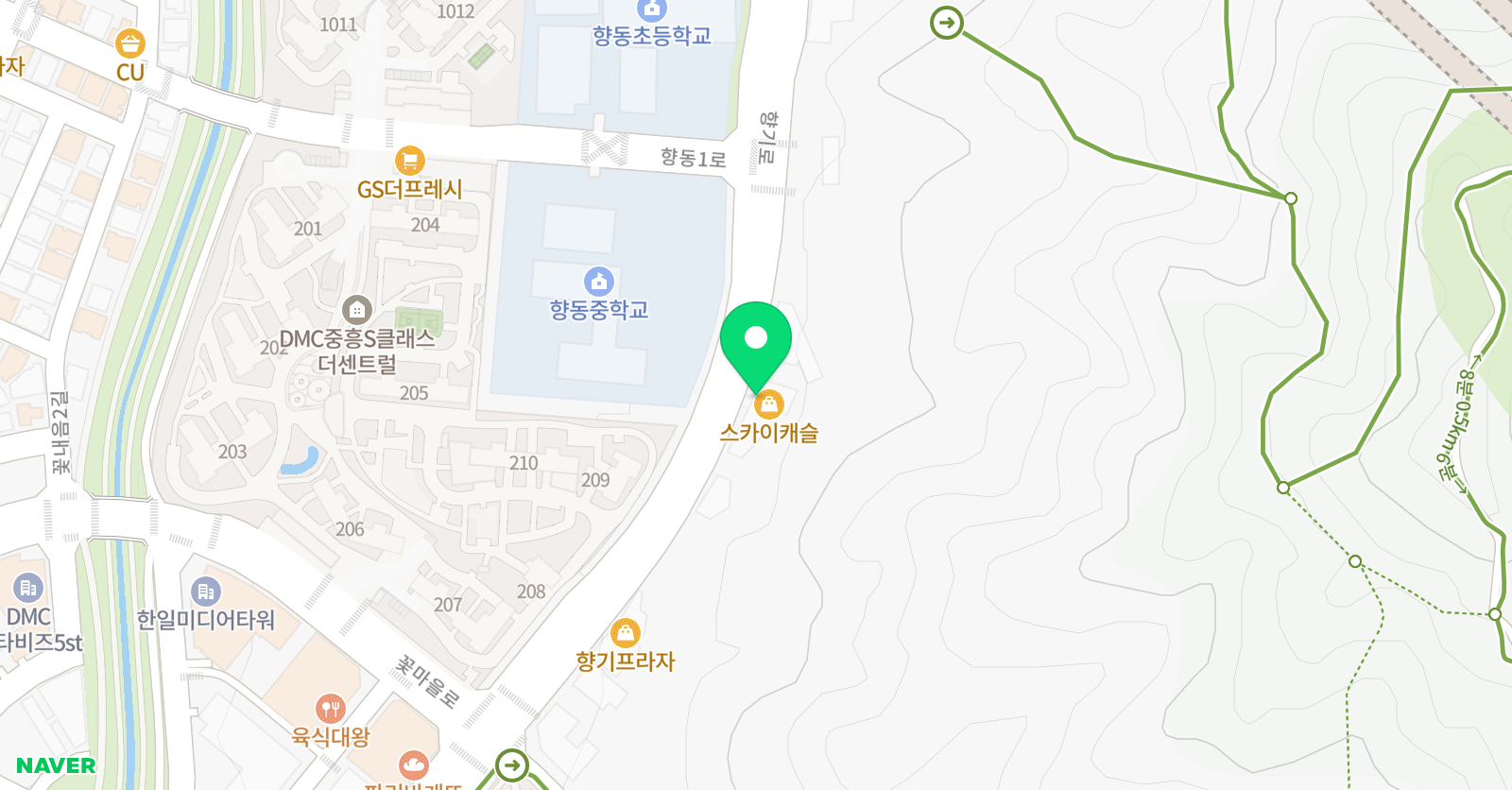 해든 태권도장 위치