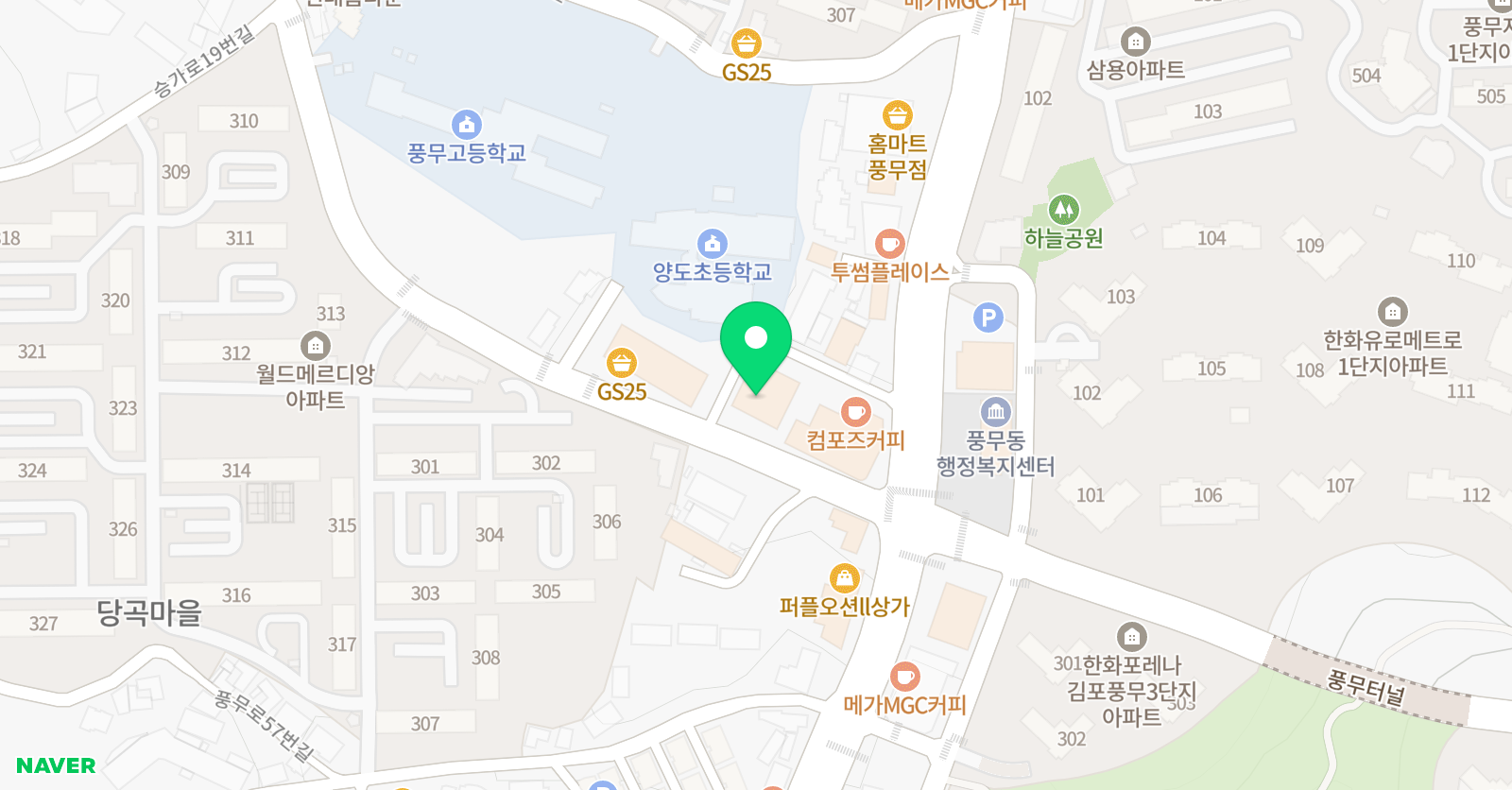 탑 바둑학원 위치