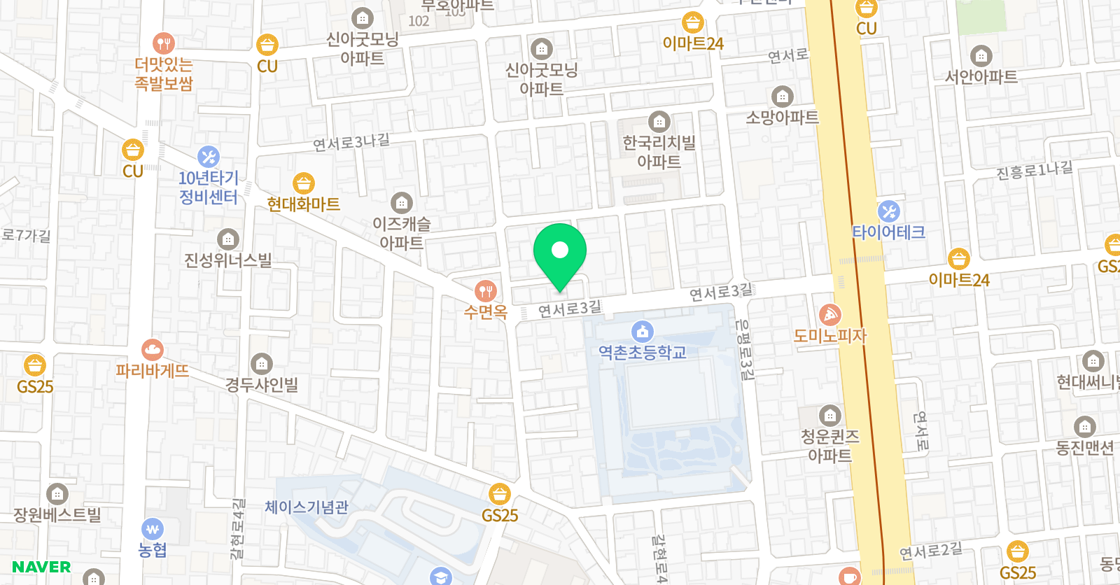 솔리드 영어교습소 위치