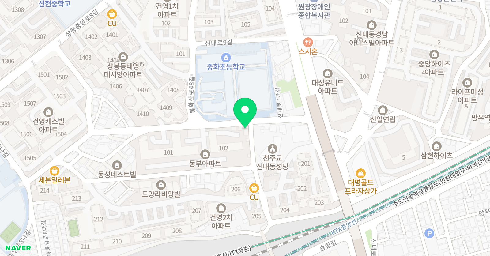 예술공간 피아노음악교습소 위치