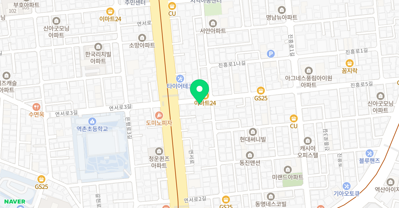 빨간펜수학의달인 역촌하이베스트점 위치