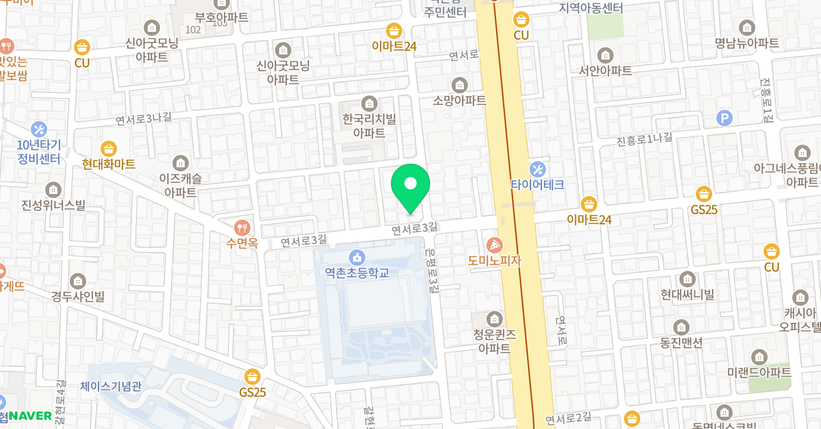 피카소화실 미술교습소 위치
