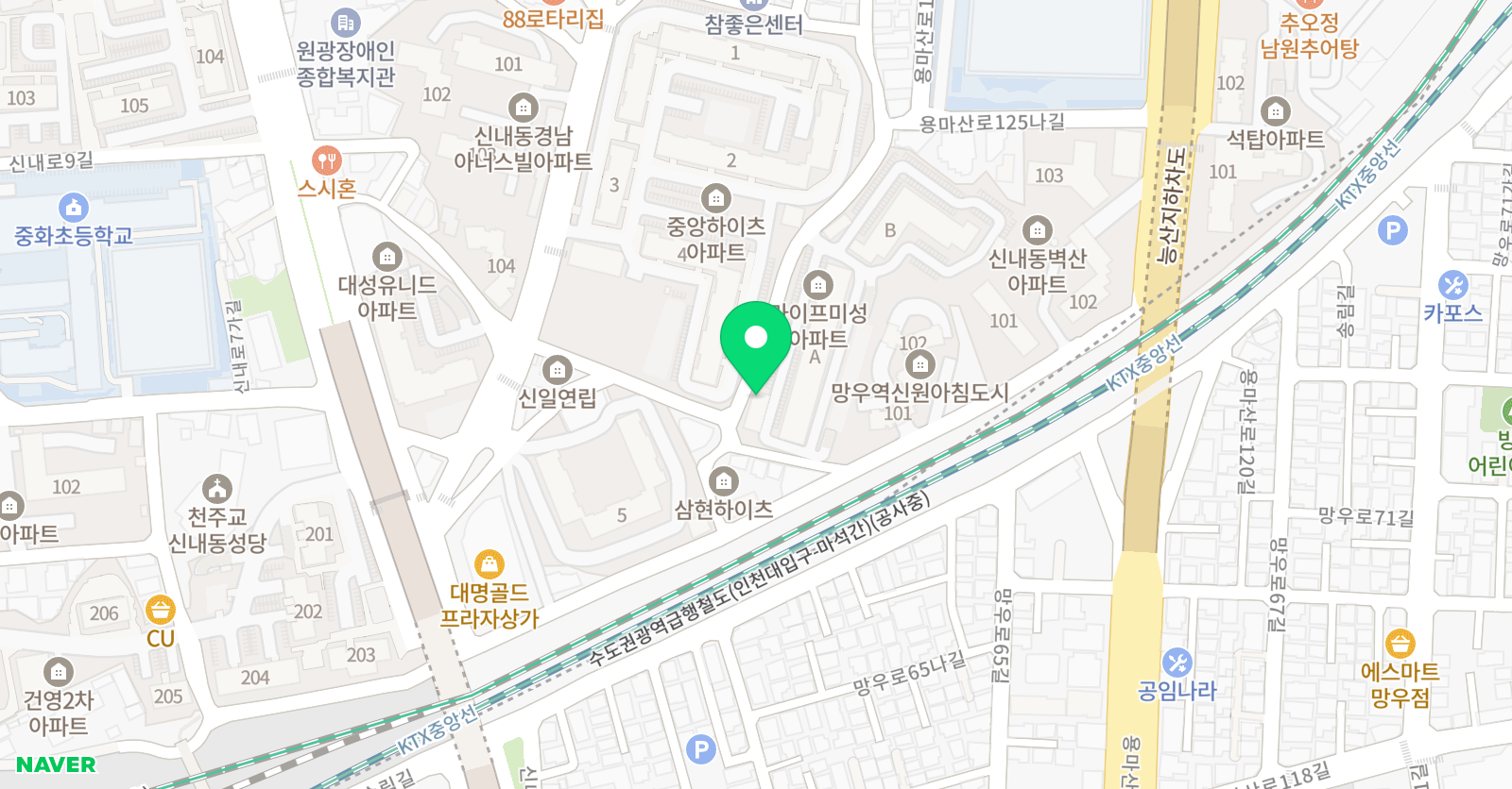 올림 수학교습소 위치