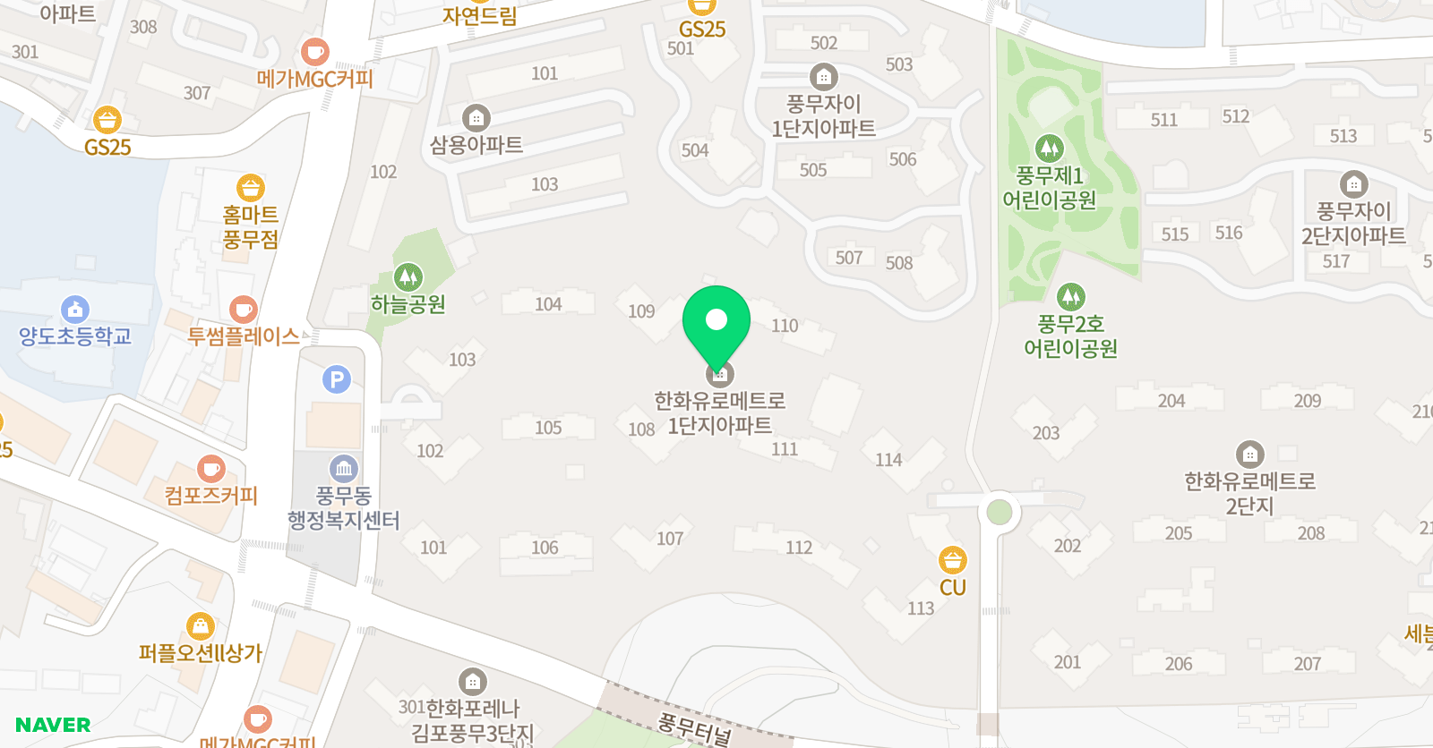 김정희 수학클리닉 위치