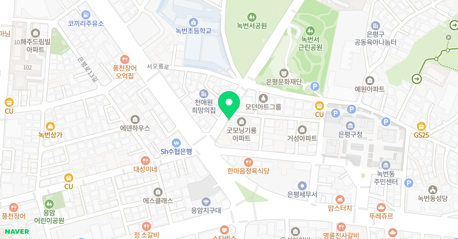 이레 수학학원 위치