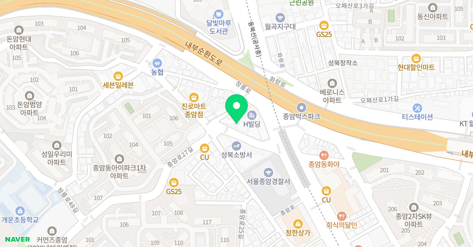 생각하는걸리버 미술학원 위치