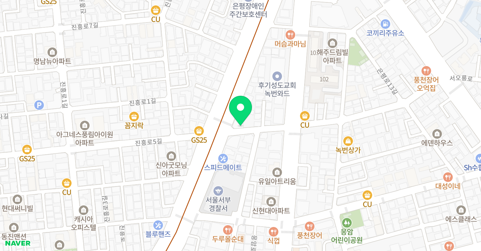 캔두 영어학원 위치