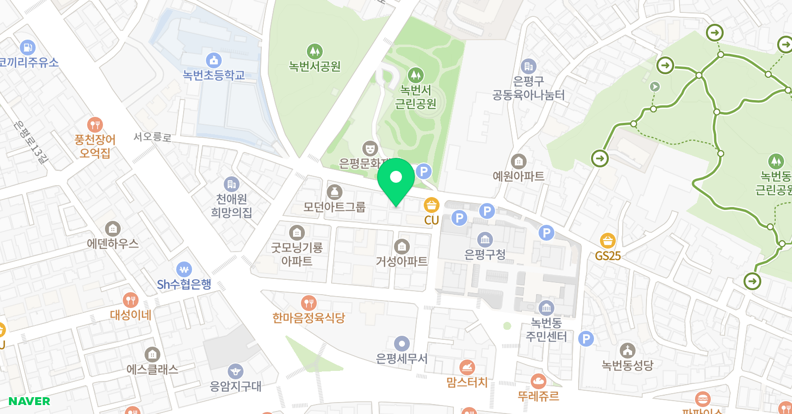명문캠퍼스 학원 위치