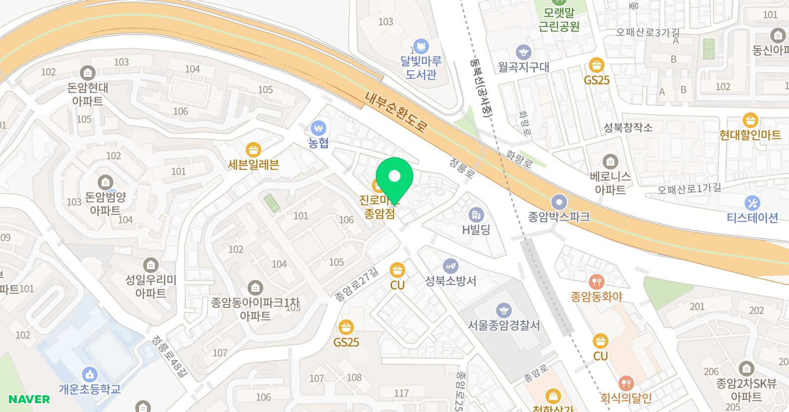 스케치 미술학원 위치