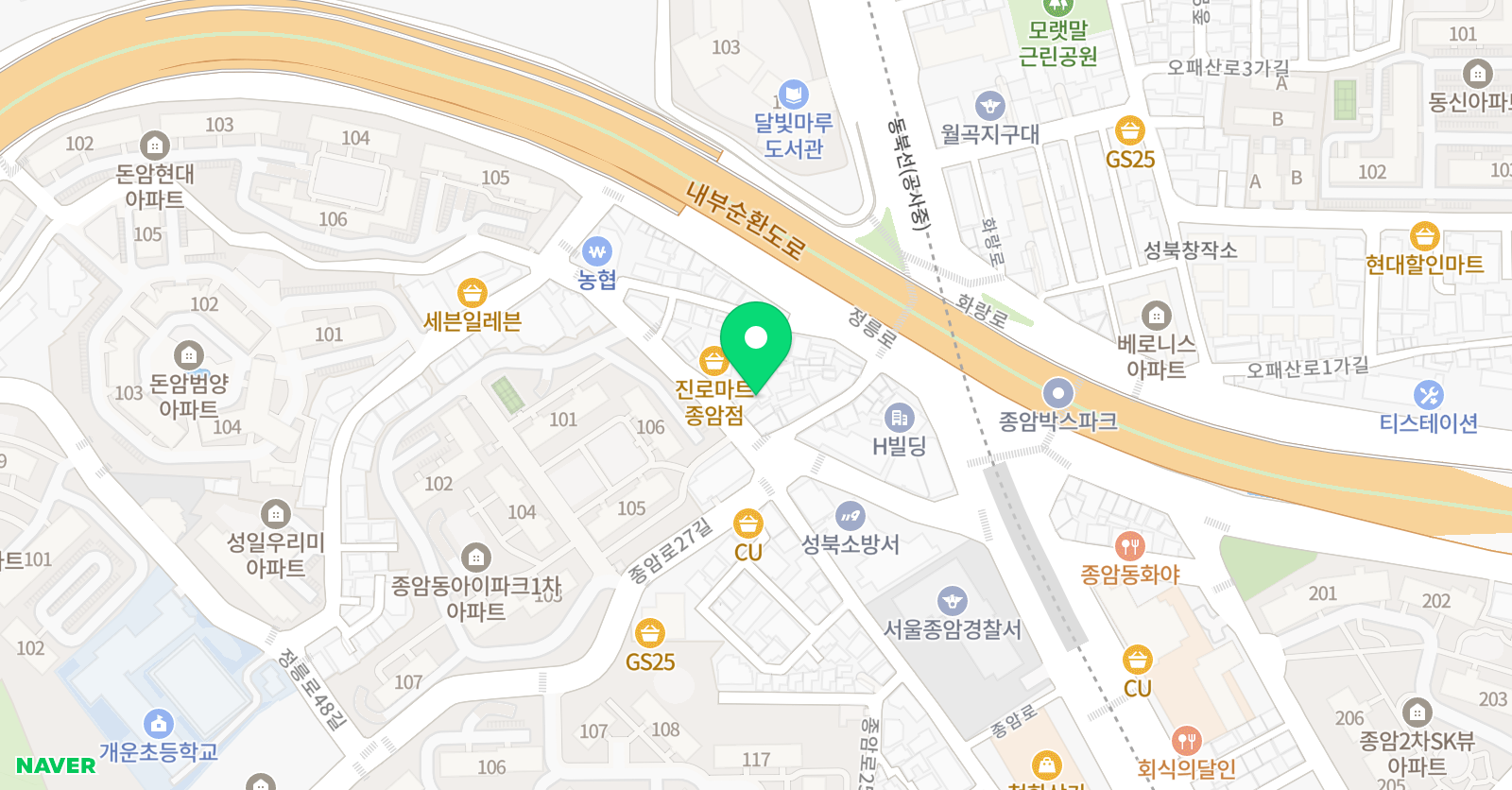 라이크 영어학원 위치