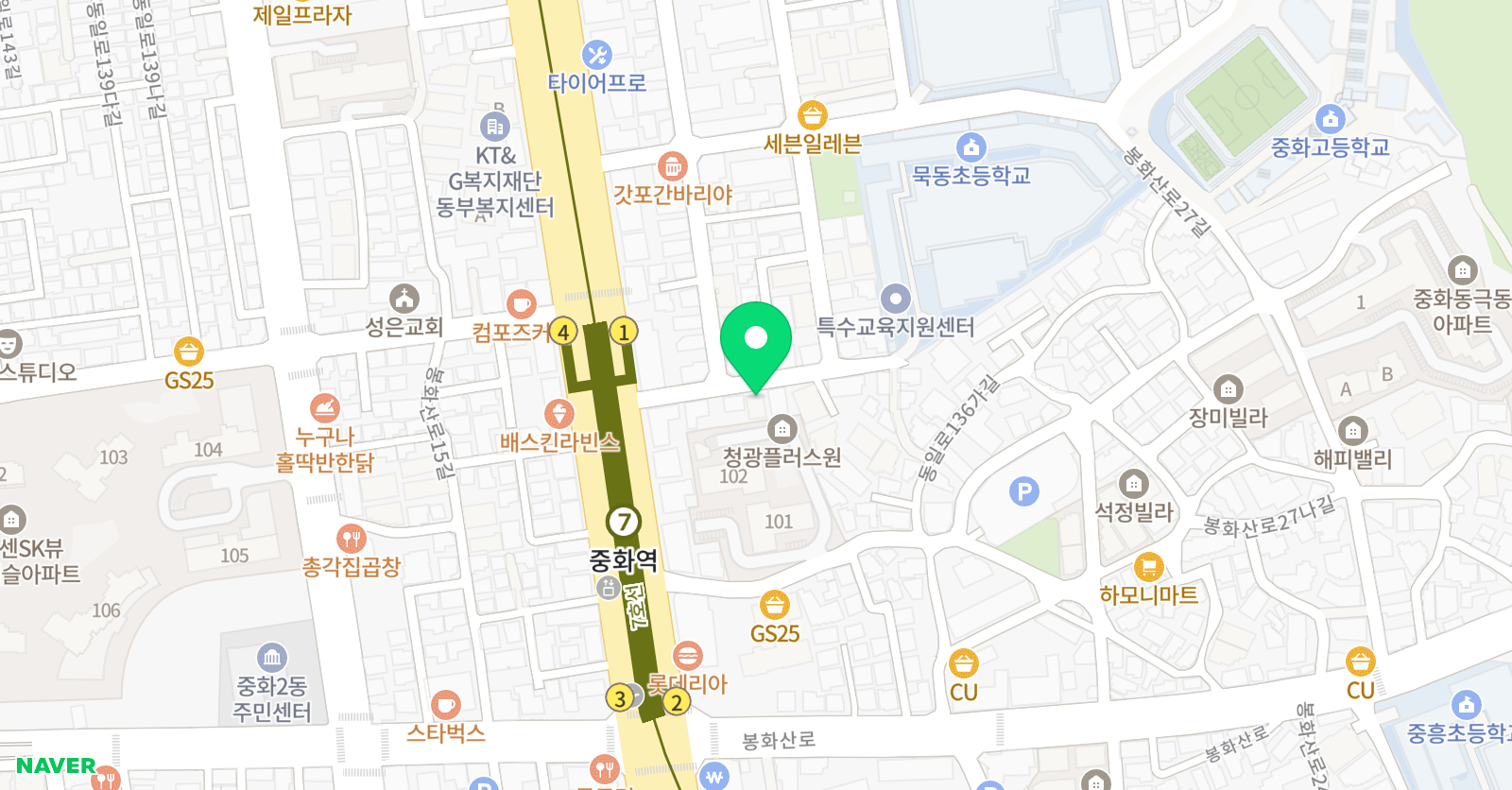 칸토뮤직 음악교습소 위치