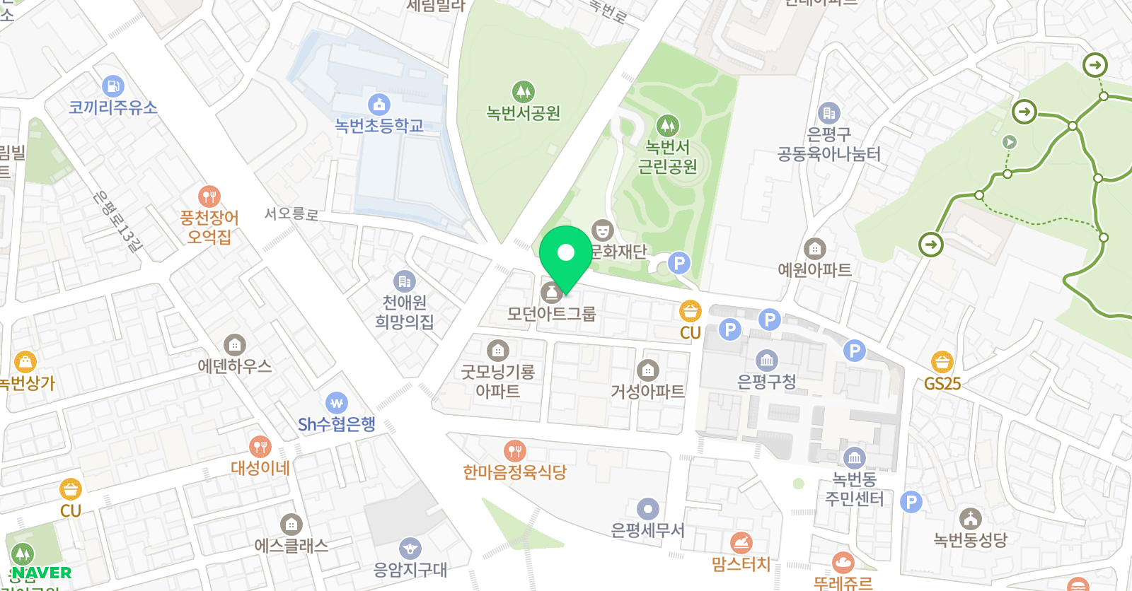 행복당 학원 위치