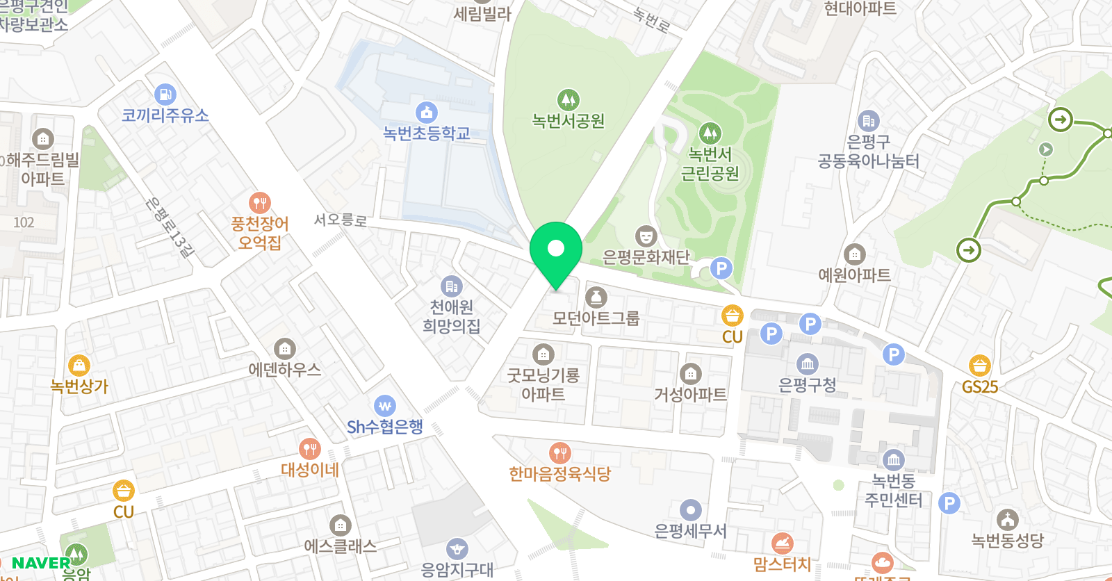쥬빌리 영수학원 위치