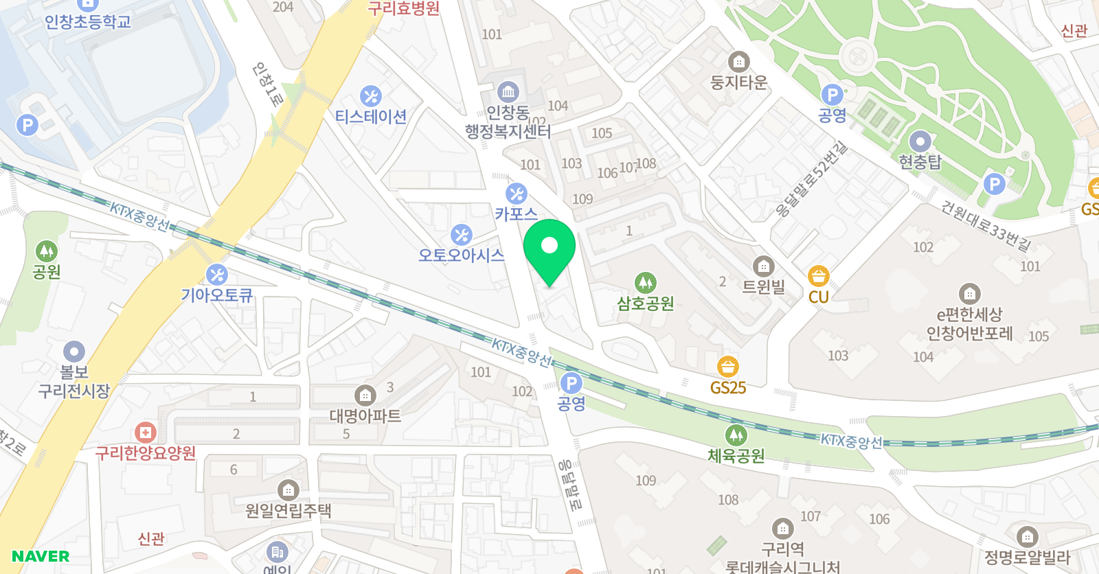 소마 사고력수학 구리점 위치