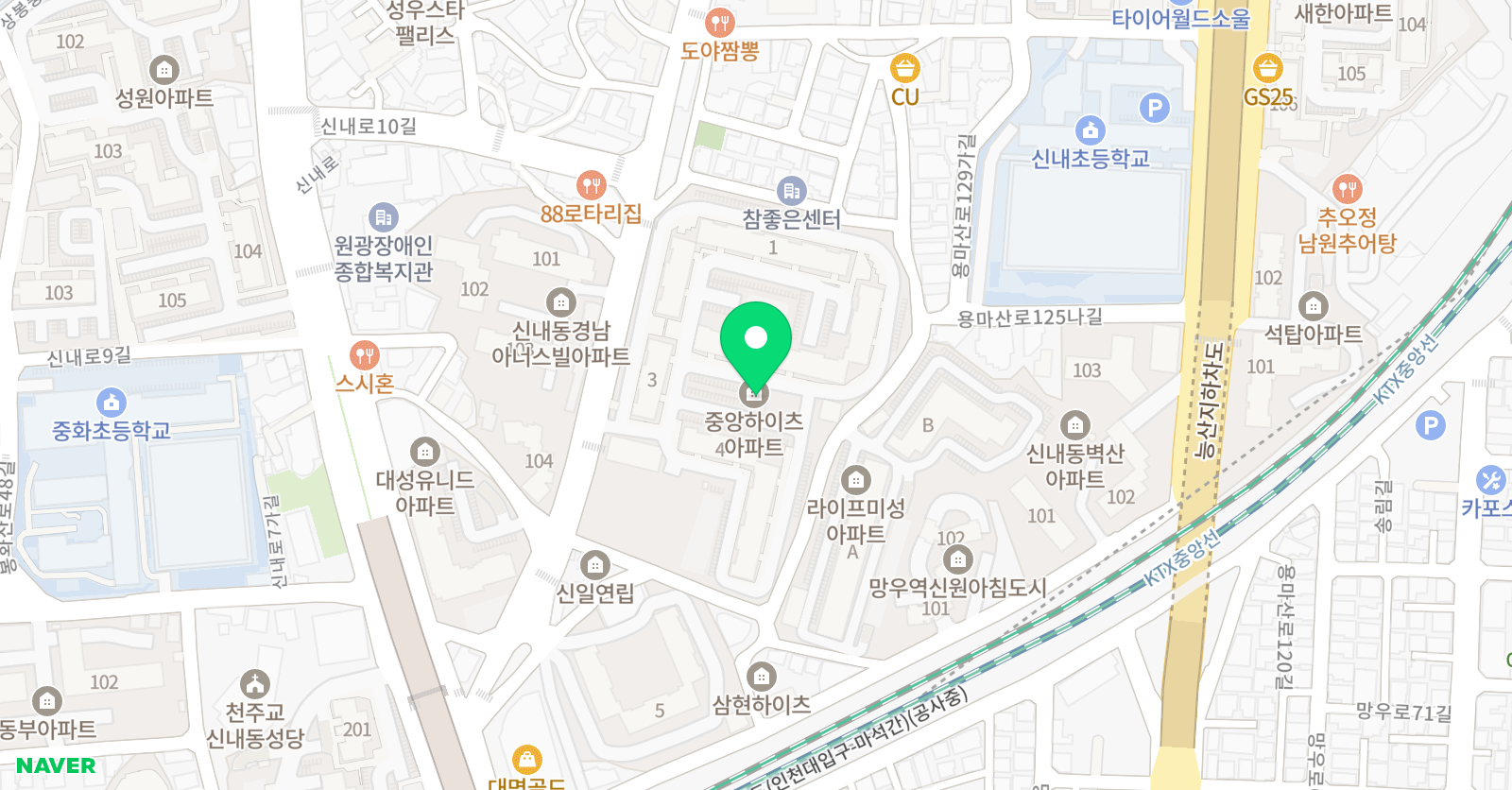 아리엘 피아노음악교습소 위치