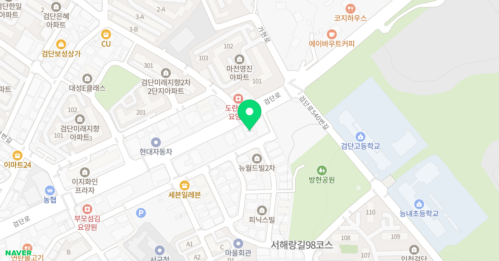 제이 학원 위치