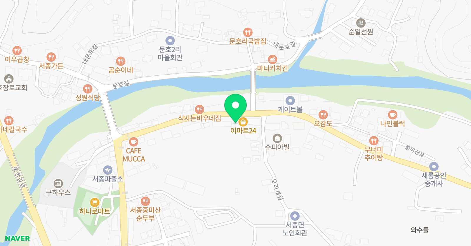 자라는나무 미술 위치
