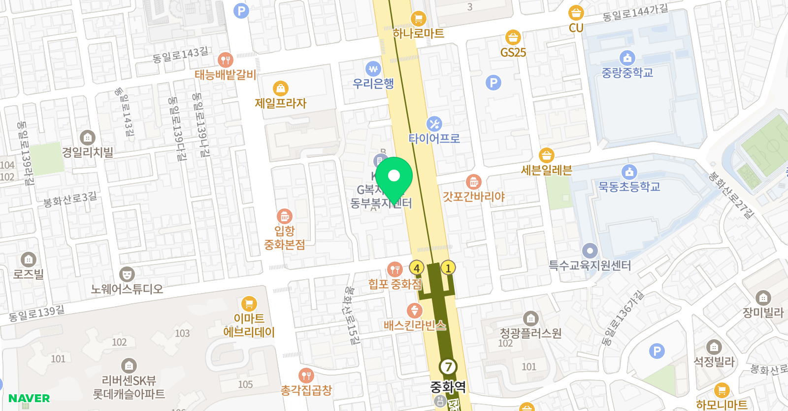 더엘리트관리형입시학원 위치
