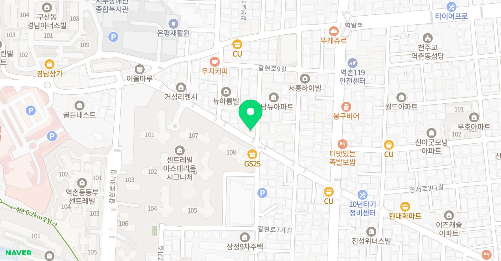 비젼 음악교습소 위치