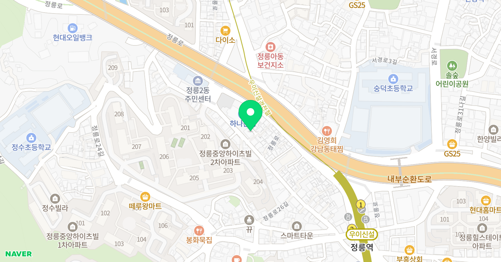 희문 국어논술학원 위치