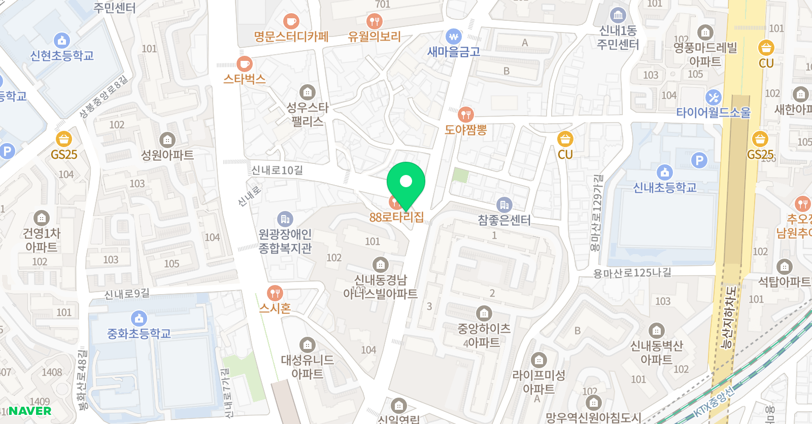 펀치 토킹 위치