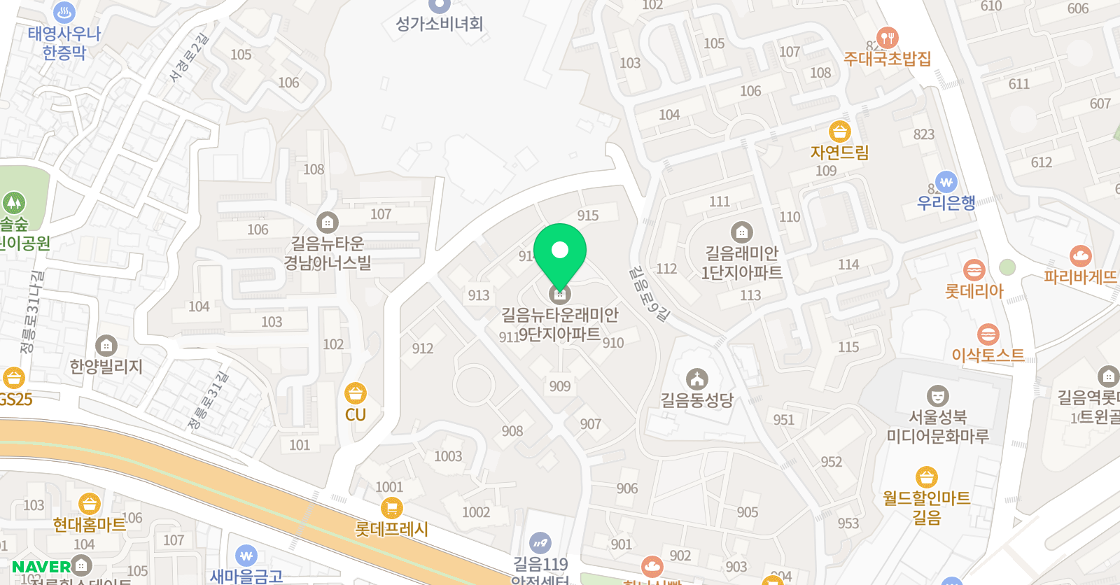 글고운 논술 위치