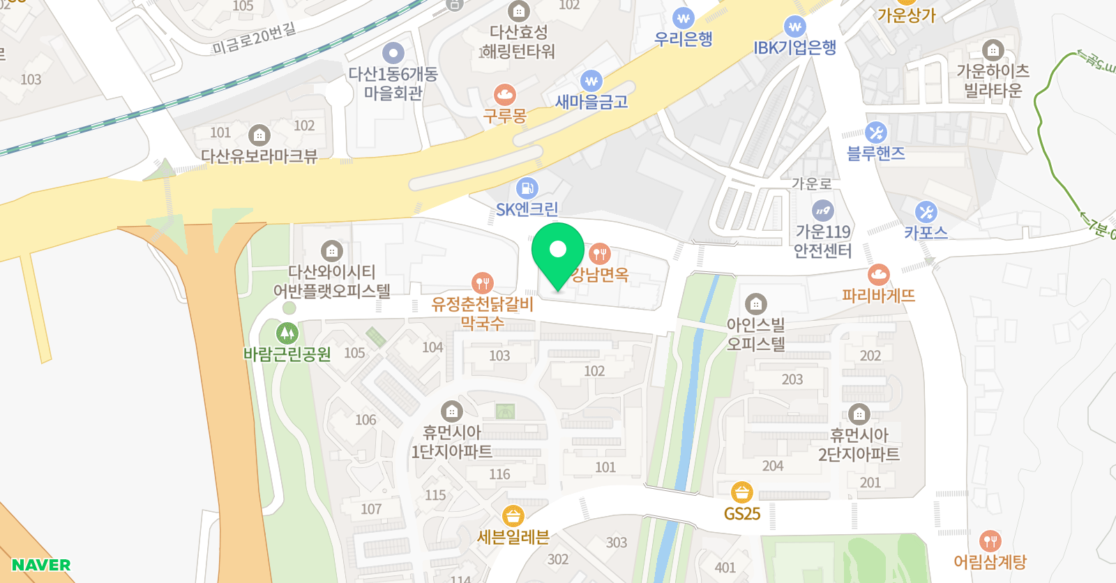 뚜띠 음악학원 위치