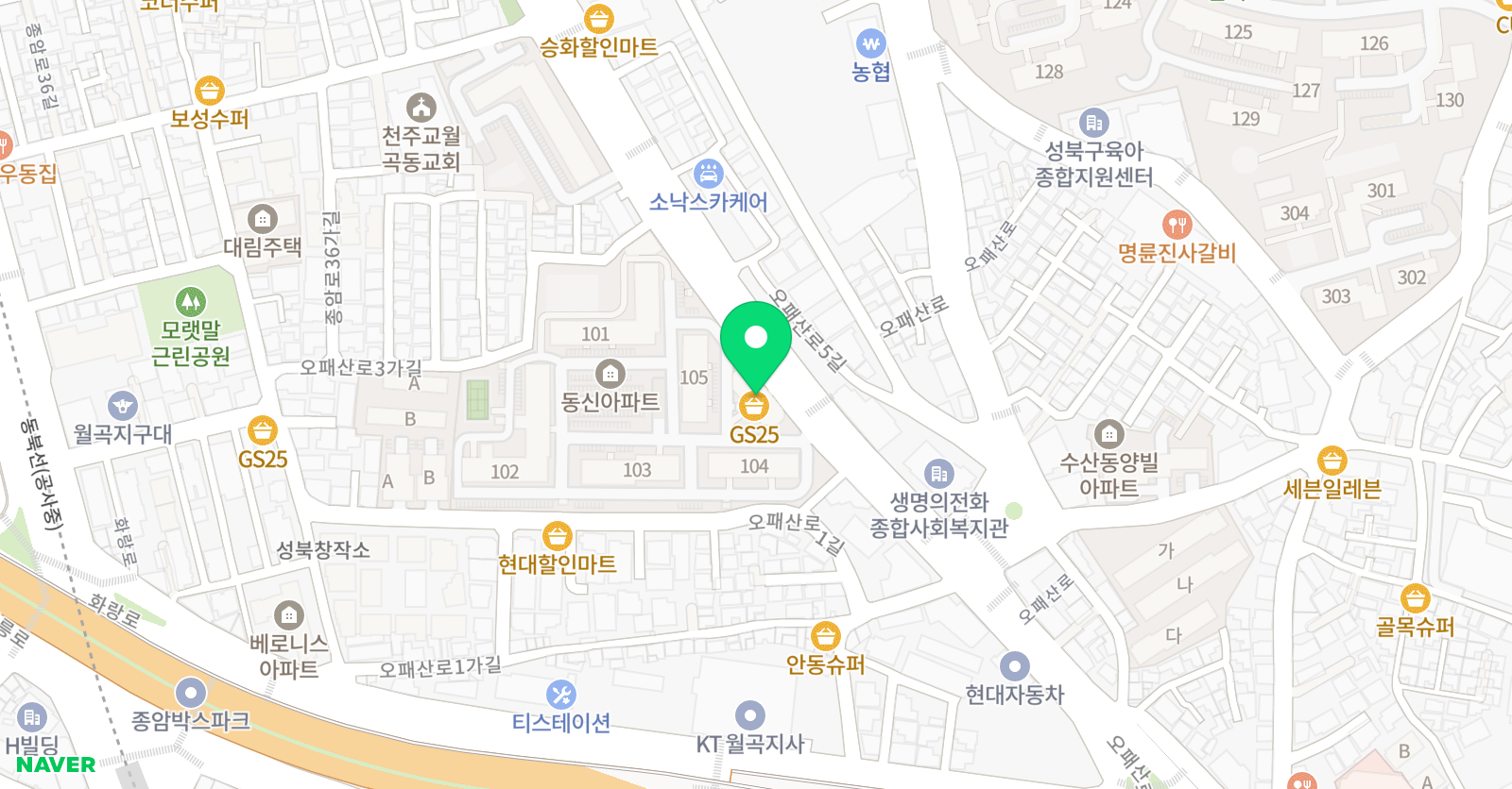 쇼팽 피아노음악교습소 위치