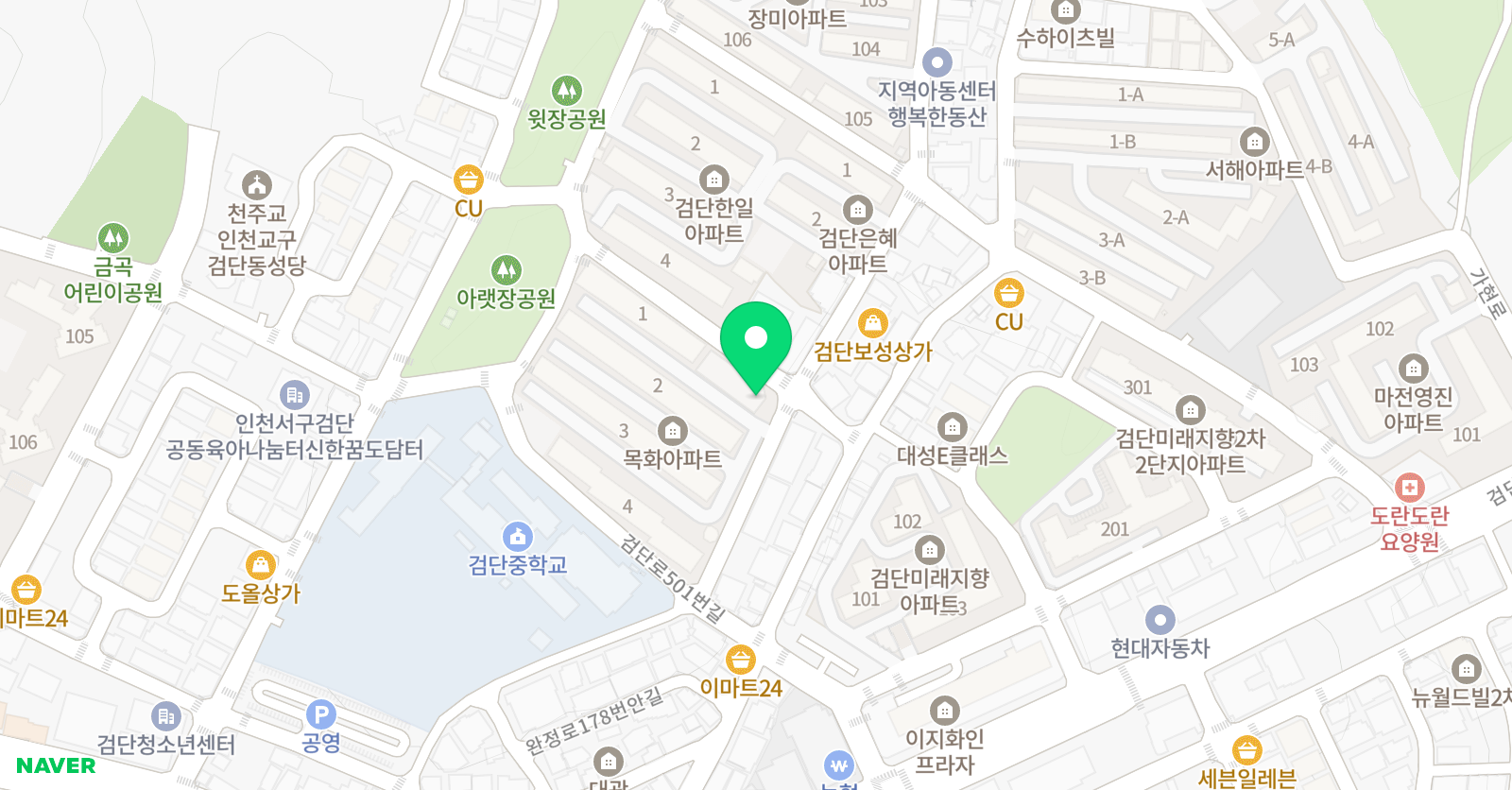 아이비 음악학원 위치