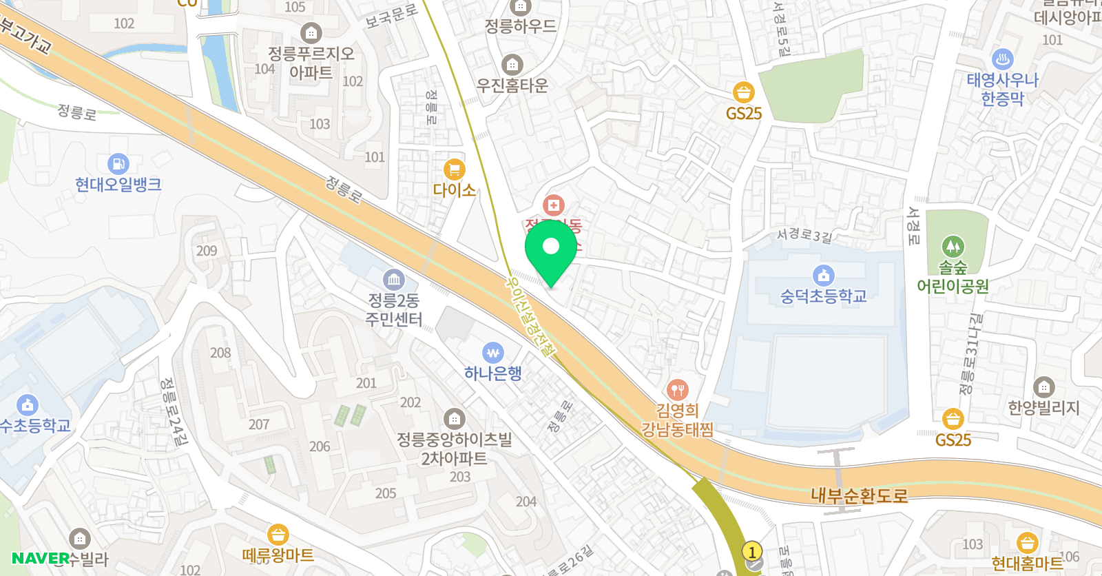 멜리사 영어전문학원 위치