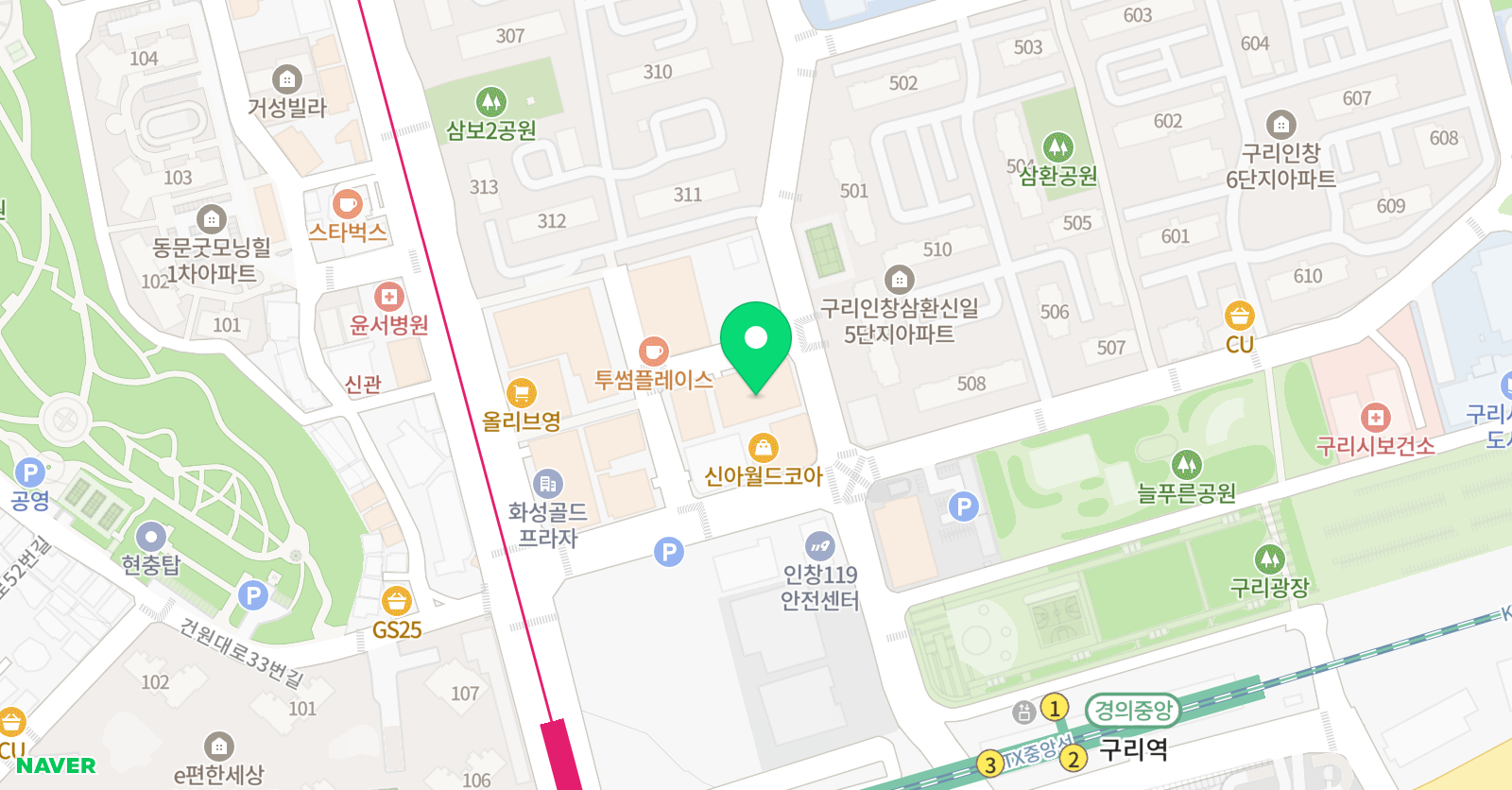 솔루니 인창 독서논술교습소 위치